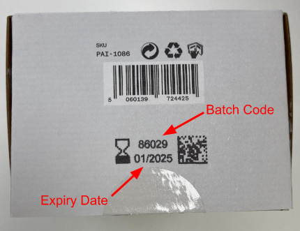 Check Batch Code and Expiration date on perfumes